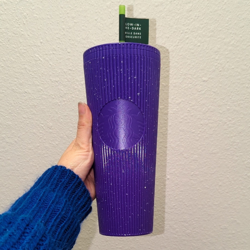 Starbucks Purple Coffee Table Book with Textured Design